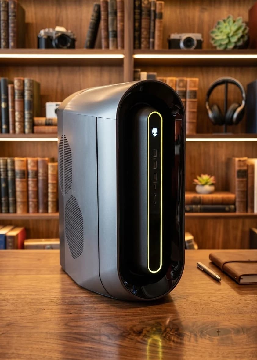 Alienware – Ryzen 7 5700X3D / RTX 3070 — AMD Ryzen 7 5700X3D (8 jader / 16 vláken, 96 MB L3 3D V-Cache) · NVIDIA GeForce RTX 3070 8 GB · 32 GB DDR4 · 1 TB NVMe SSD M.2 · Windows 11 Pro — Erelen Olomouc
