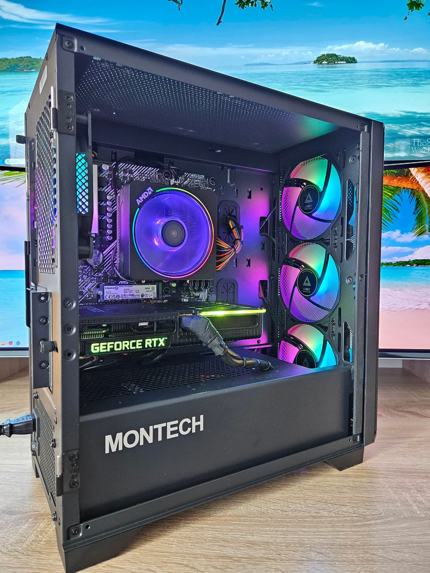 Custom gaming PC with high-performance components and ARGB lighting – Erelen Olomouc