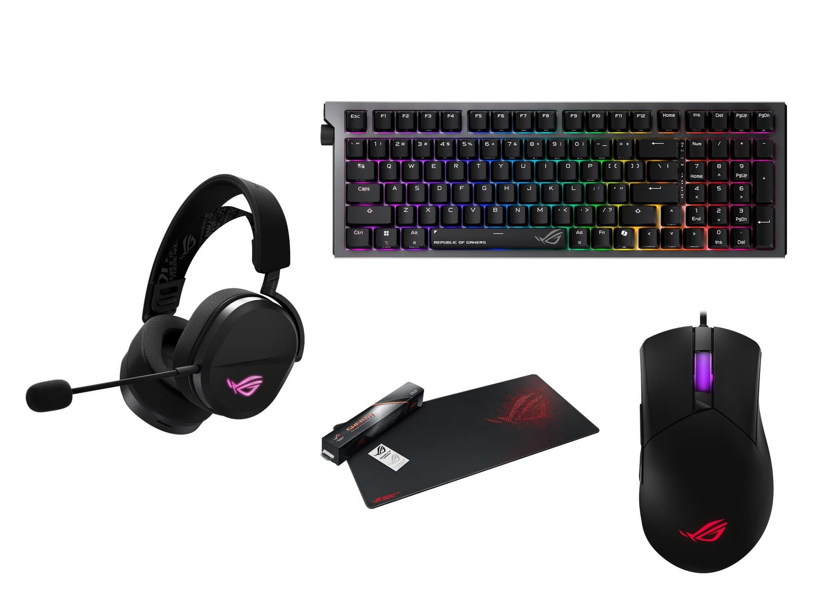 ASUS ROG Morph gaming set – complete