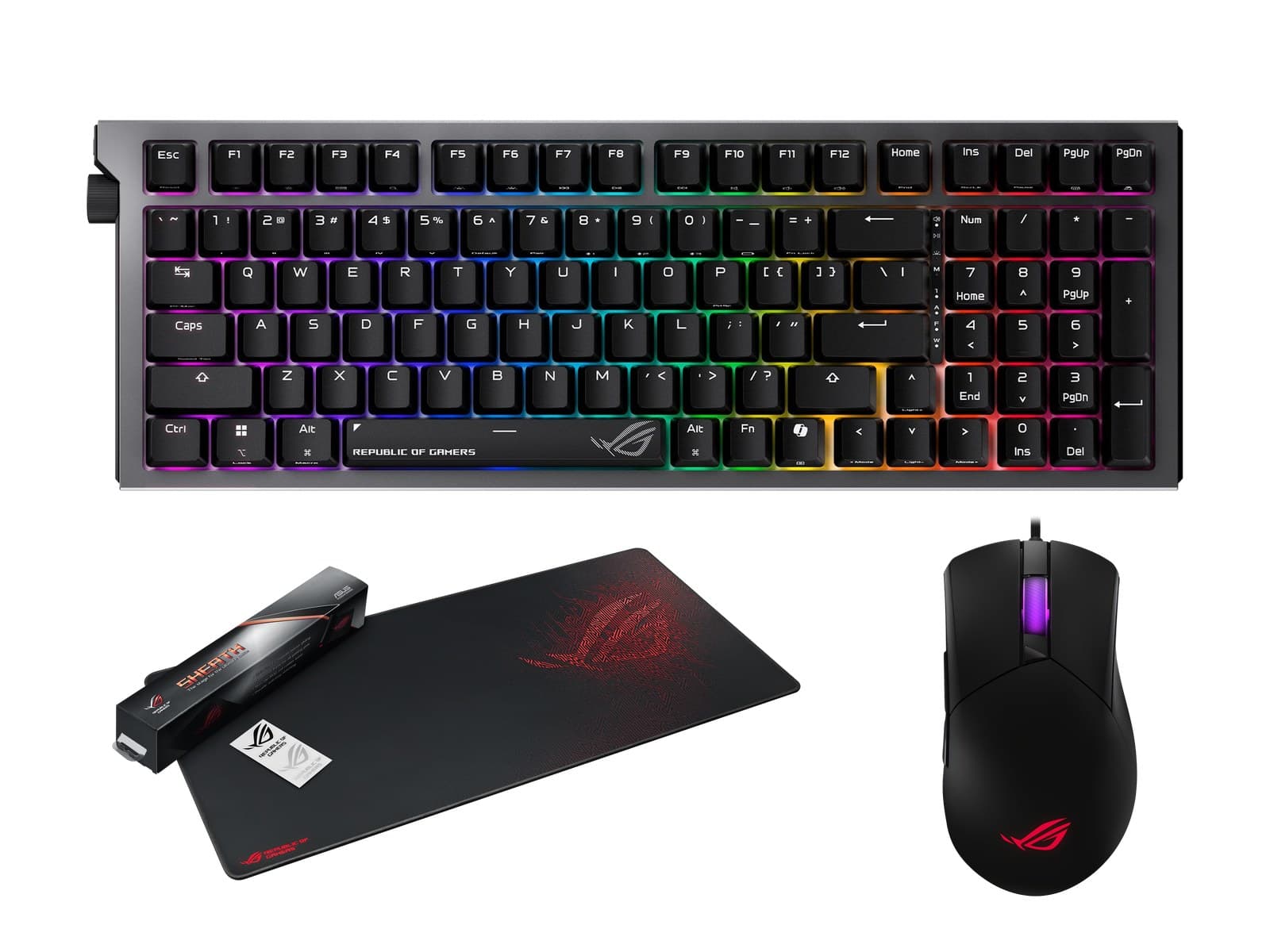 ASUS ROG Morph gaming set