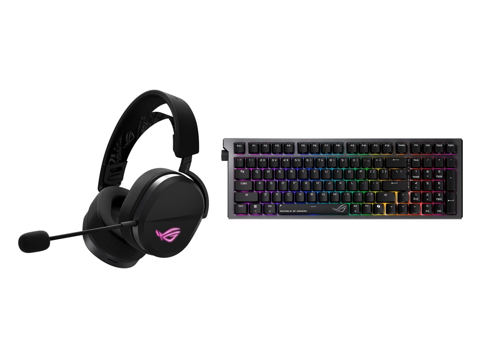 ASUS ROG Morph + Pelta gaming set
